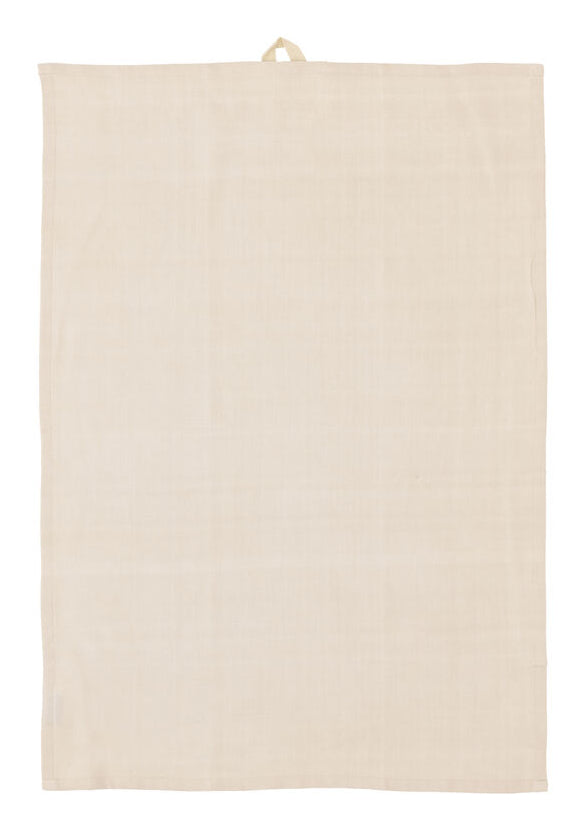 Södahl Geschirrtücher 2er-Set, 50 × 70 cm, Baumwolle, Taupe