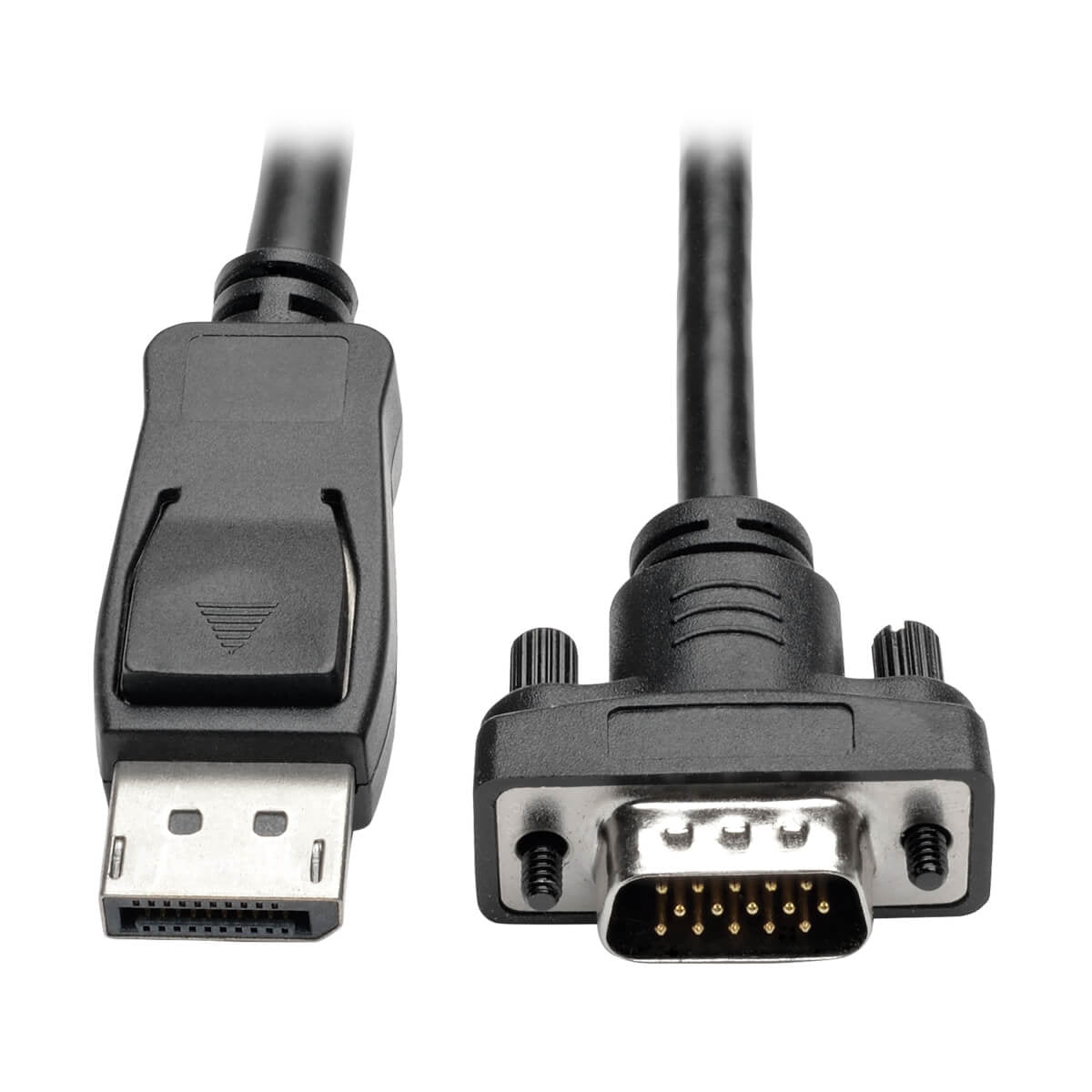 Tripp Lite P581-003-VGA-V2 Kabel DisplayPort zu VGA – 1920 × 1080, 0,91 m, DisplayPort 1.2, Aktiv, Schwarz
