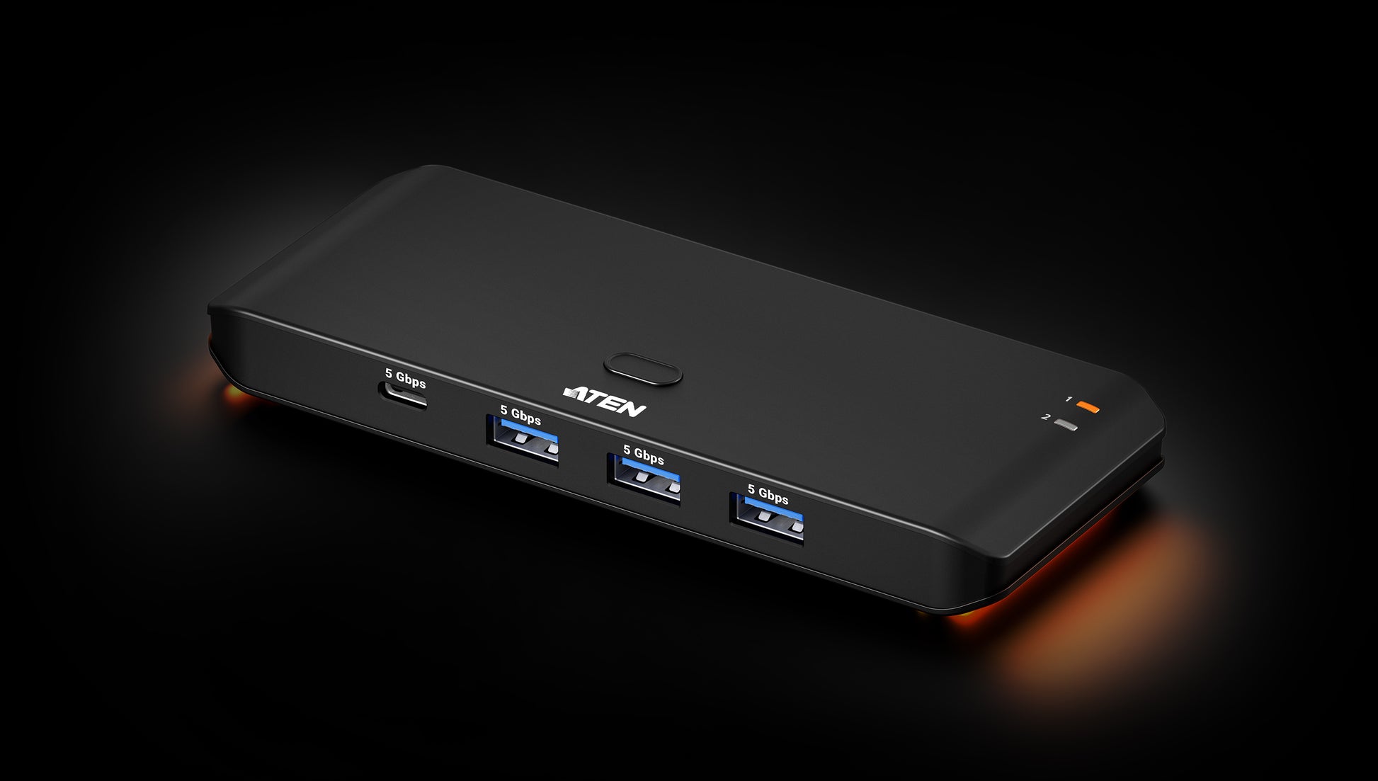 ATEN USB-Hub – USB-A + USB-C, 3× USB-A, 5× USB-C
