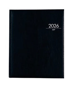 Simplex TM Manager Timer 52 Z Agenda – 1 Woche/2 Seiten, gebunden, 20,8 × 25,8 cm, Jan–Dez, 2026, schwarz