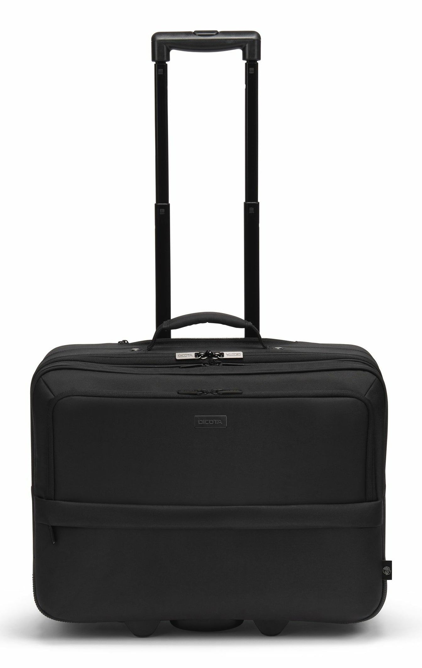 DICOTA Multi Roller Eco CORE Notebook-Tasche bis 17,3" – wasserabweisend, recyceltes PET – schwarz