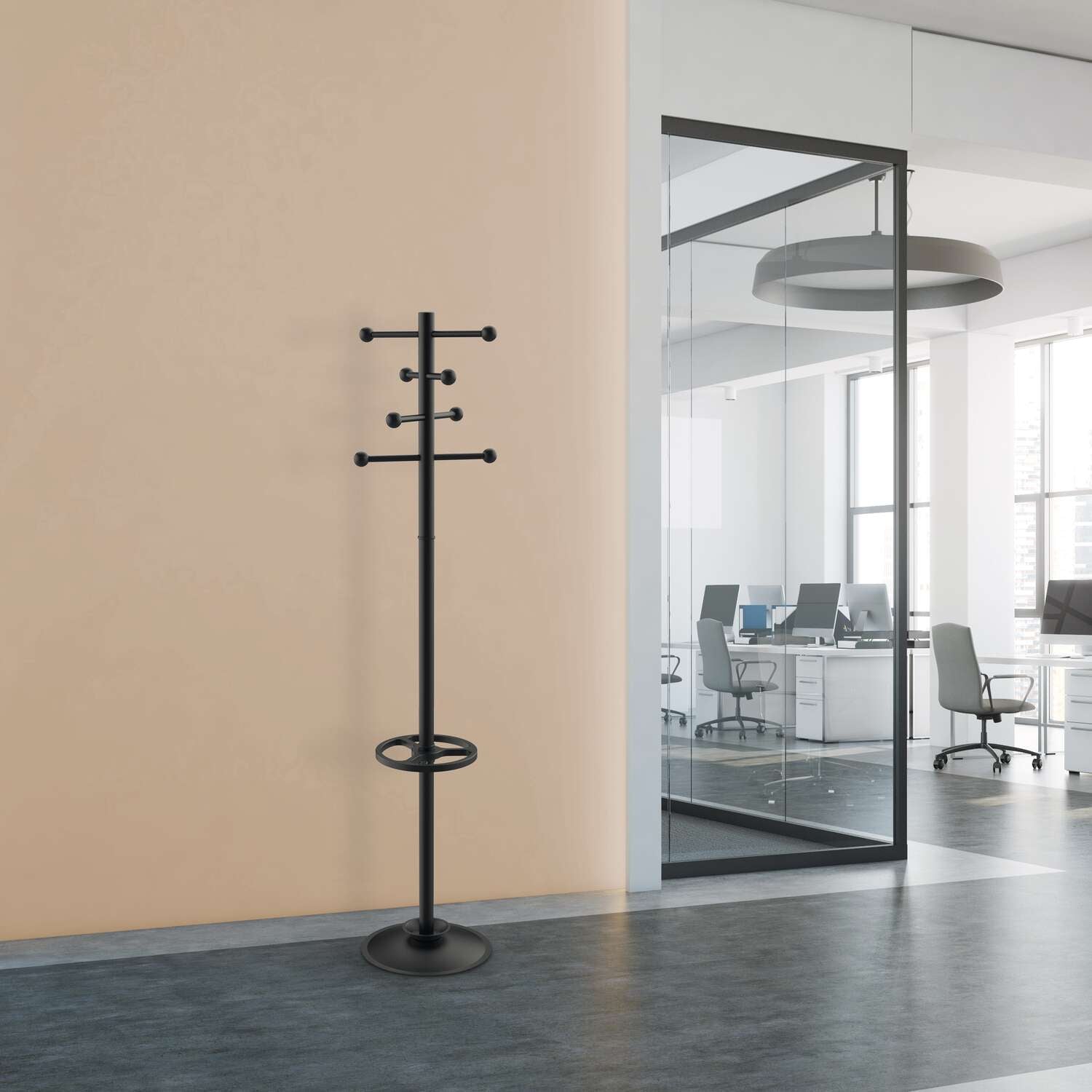 MAULsaphir Garderobenständer – Metall – Schwarz – 1'710 mm