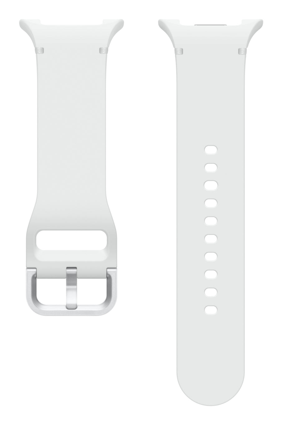 Samsung Watch 8 Sport – Smartwatch – Weiss, Bandgrösse S/M, Gummi