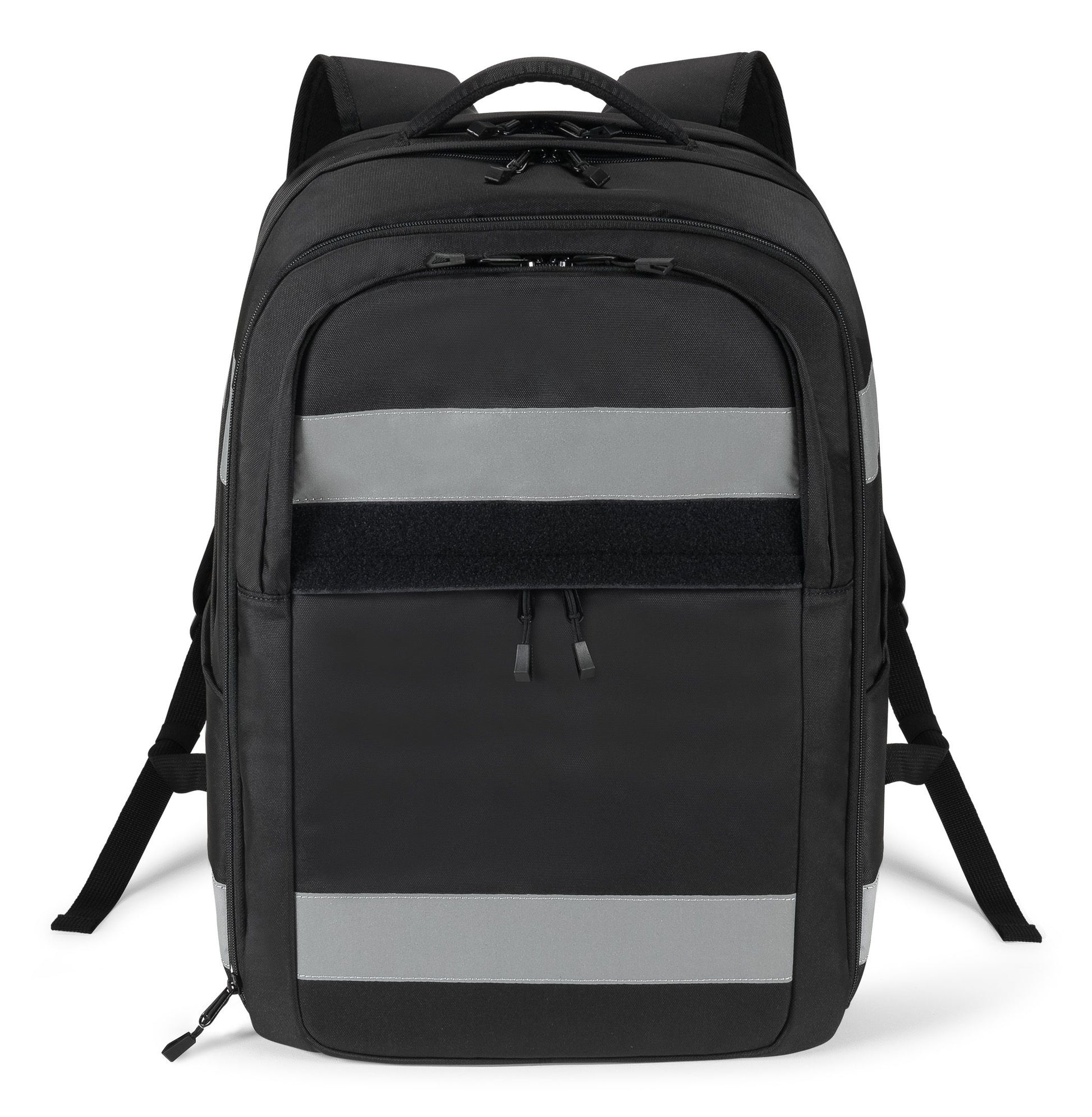 DICOTA REFLECTIVE – Freizeit-Rucksack – 32–38 l, schwarz, reflektierend