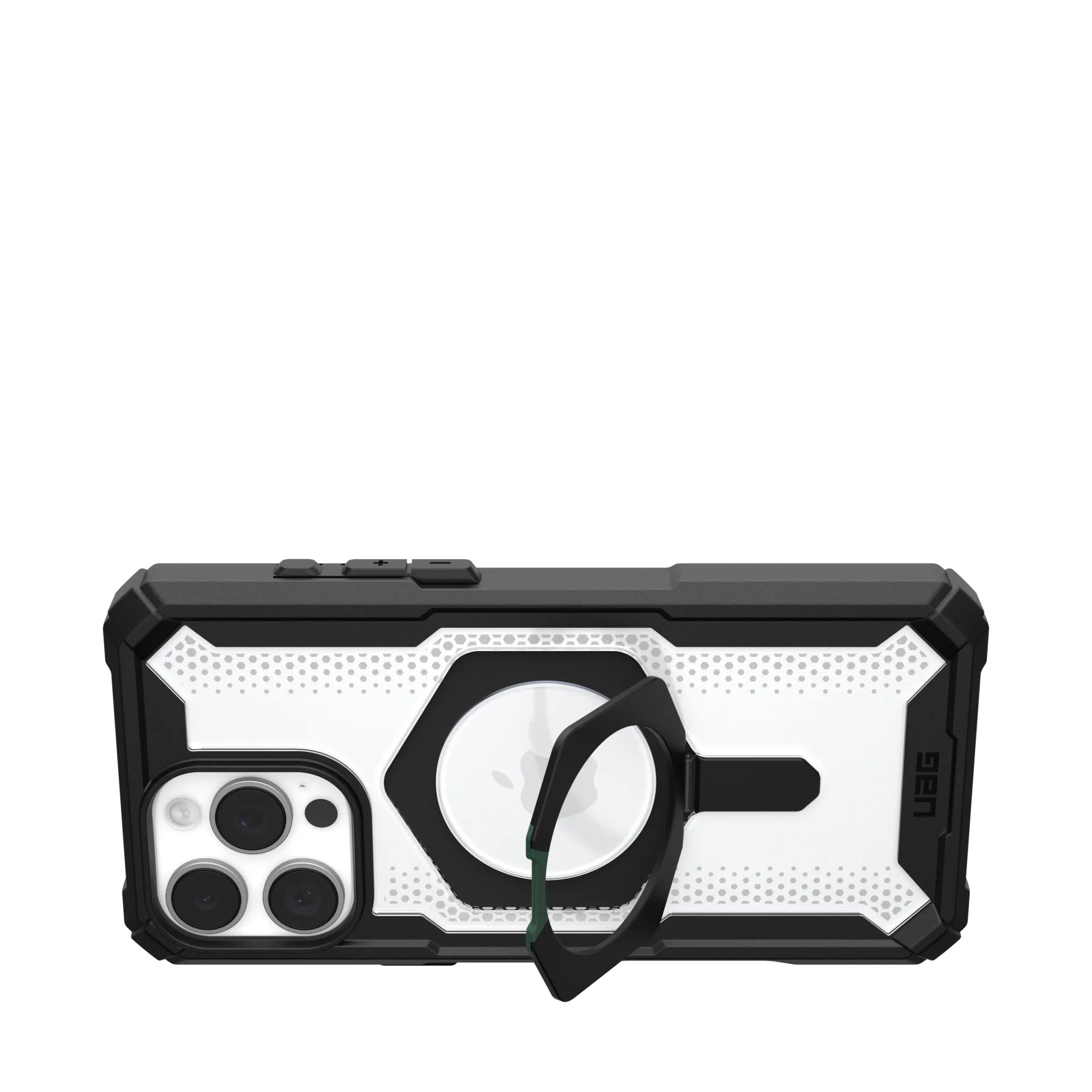 Urban Armor Gear Backcover – für Apple iPhone 16 Pro Max – schwarz/transparent – MagSafe-kompatibel