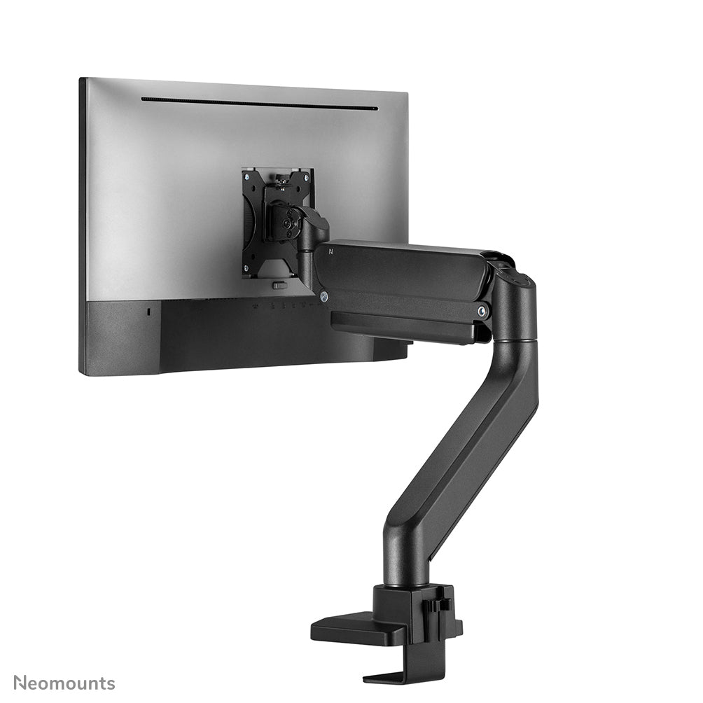 Neomounts DS70 DS70-450BL1 – Monitorarm, 1 Monitor, bis 42", Gasfeder, 180°-Stop, Schwarz