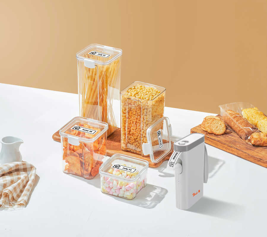 Peach PE110 – Beschriftungsgerät, Etiketten bis 14 mm, 203×203 dpi, 60 mm/s, USB/Bluetooth, Autoabschneider
