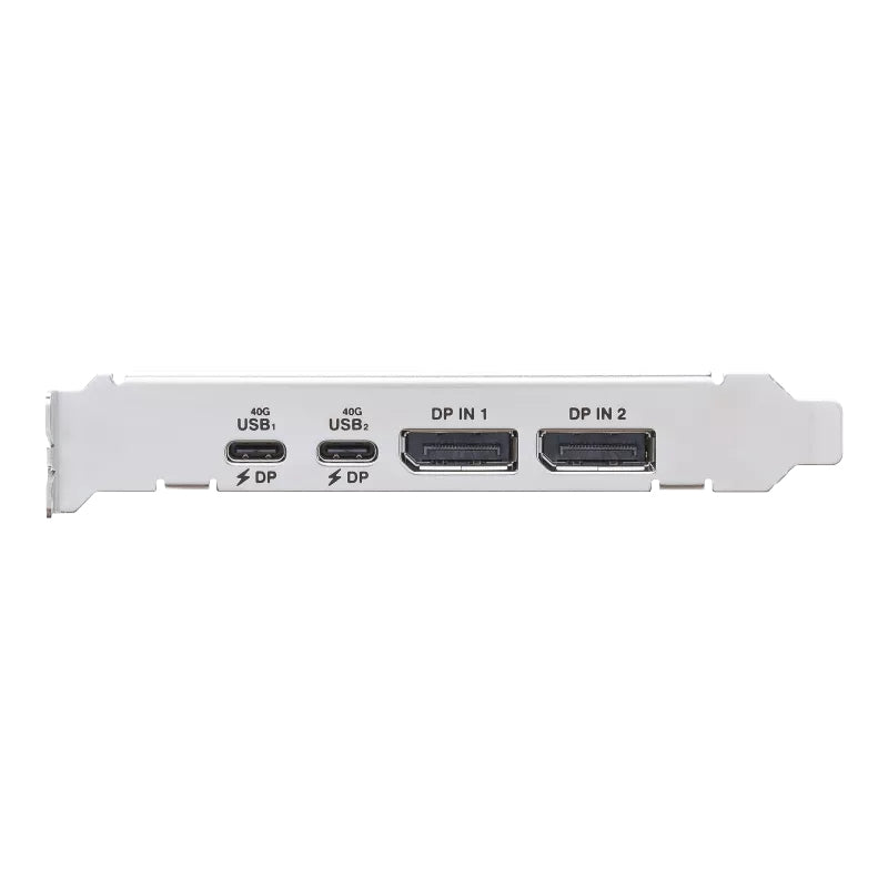 ASUS USB4 PCIe Gen4 Karte – PCIe 4.0, USB-C + DisplayPort-Ausgang – für Windows 10 x64/11 – Mehrfarbig