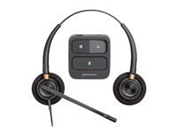 Poly EncorePro 520 Office-Headset – On-Ear, Stereo, Kabelgebunden, ANC, Schwarz