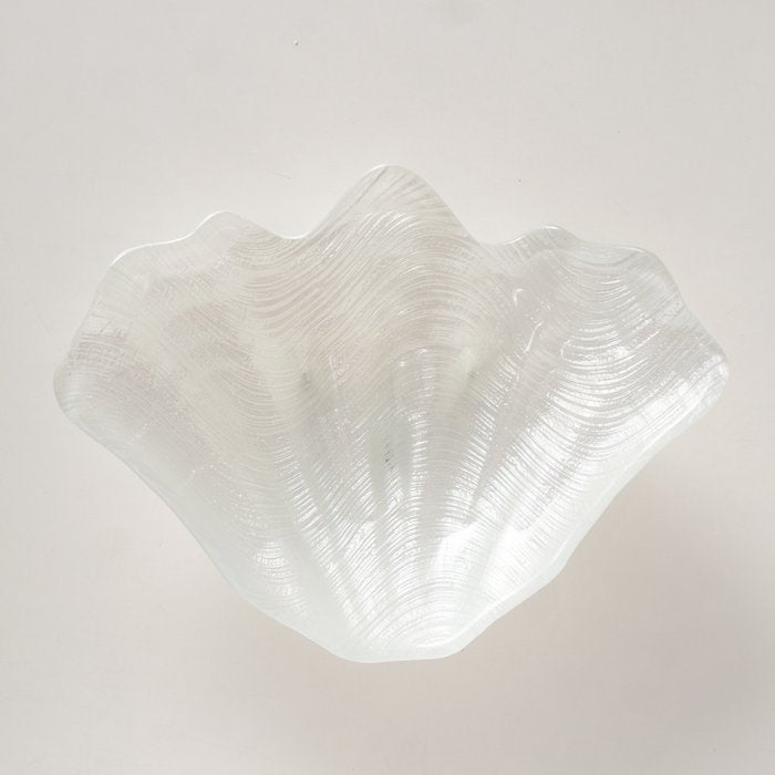 Boltze Schale – 20 × 27 × 6 cm, Glas, Weiss