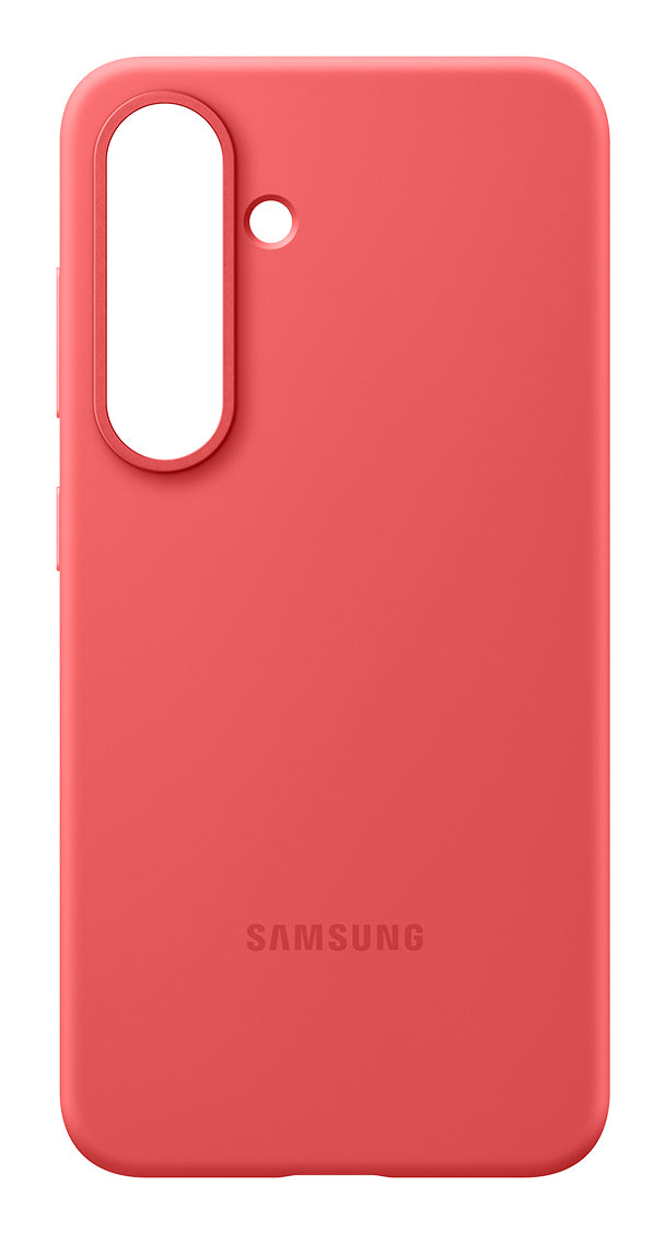 Samsung Backcover – für Samsung Galaxy S25, Silikon, Rot
