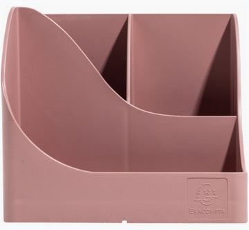 Exacompta Multiköcher – 5 Fächer, rosa, Kunststoff, B 109 × H 119 × T 155 mm
