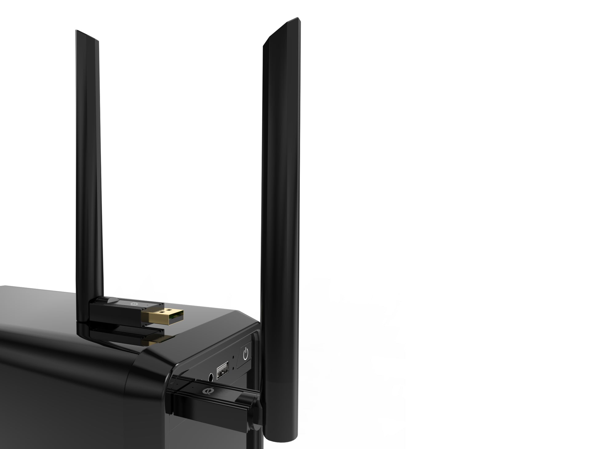 Conceptronic ABBY17B USB-Bluetooth-Adapter – Bluetooth 5.3, bis 100 m, 3 Mbit/s, externe Antenne – USB (gerade)
