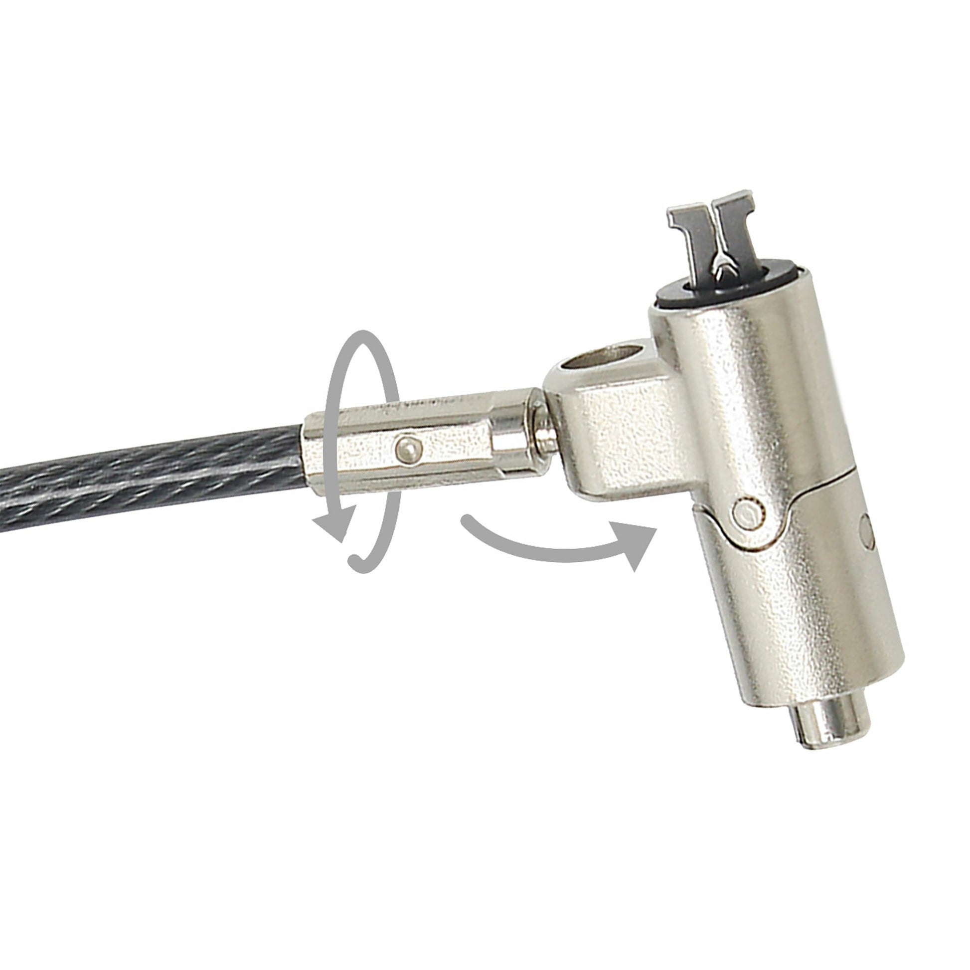 DICOTA Nano Lock Ultra Slim Kabelschloss – für 2,5 × 6 mm Slot