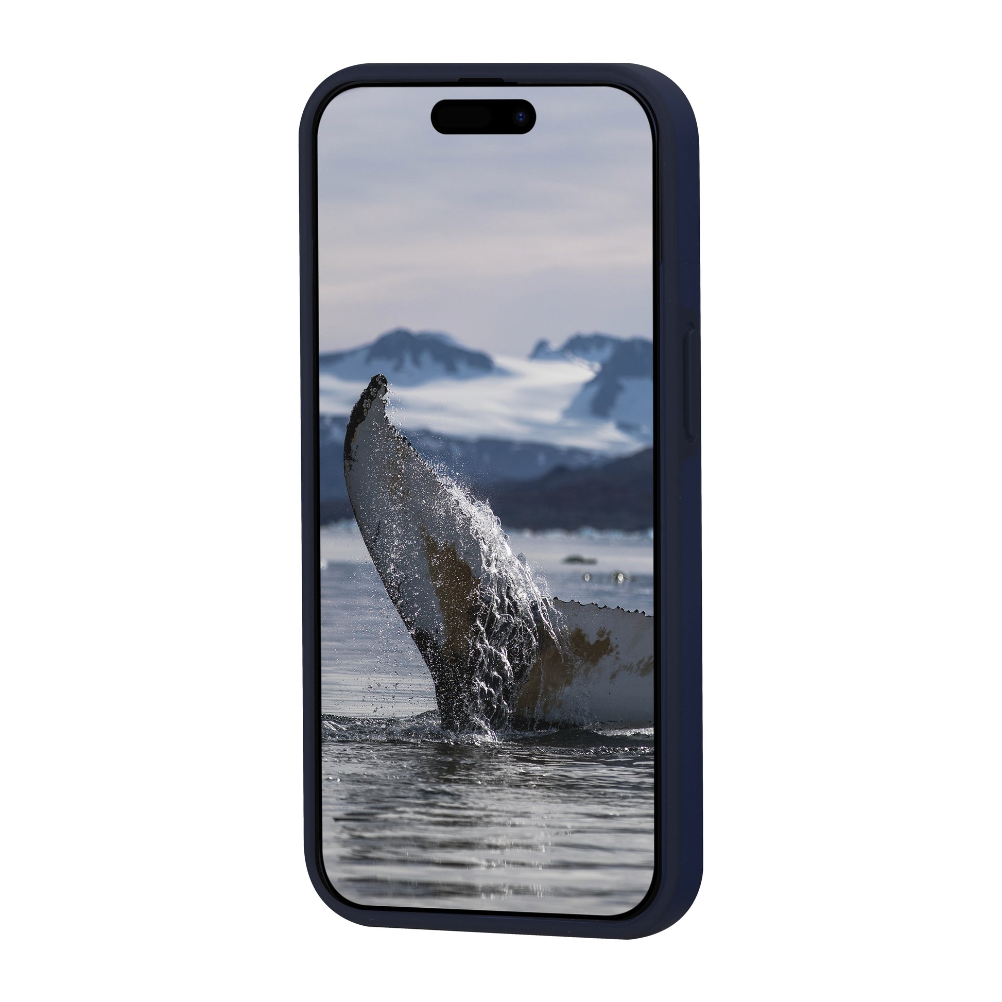 dbramante1928 Iceland D3O – Rückcover – für Apple iPhone 15/15 Plus, MagSafe, Recycling-Kunststoff, Blau