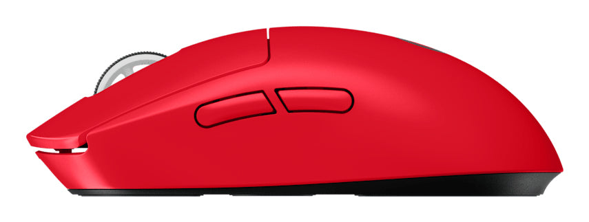 Logitech Pro X Superlight 2 SE Gaming-Maus – kabellos, 44'000 dpi, 1'000 Hz, 5 Tasten, für Rechtshänder, rot