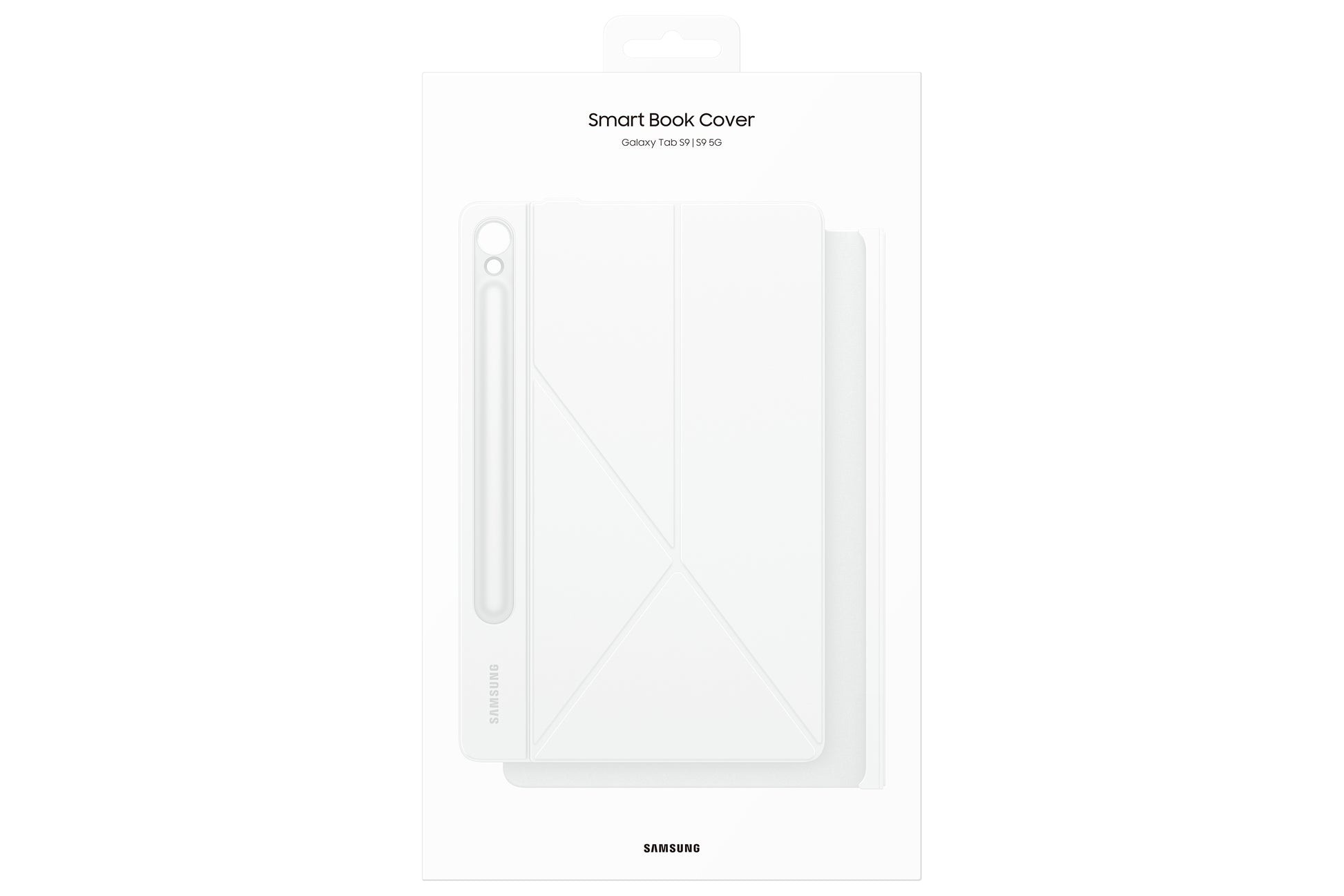 Samsung Smart Book Cover Tab S9 FE Notebook-Schutzhülle – für Galaxy Tab S9, 11", weiss
