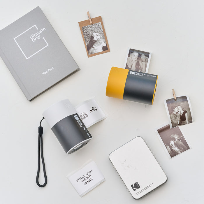 Kodak Memo Shot ERA MS100 Yellow – Mobildrucker, Bluetooth, NFC, inkl. Akku