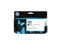 HP Tintenpatrone 727, Schwarz, 130 ml – für Tintenstrahldrucker, Multifunktionsgeräte