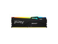 Kingston Technology Kingston FURY Beast – Arbeitsspeicher – 16 GB DDR5 5600 MT/s CL40, 288‑Pin DIMM, RGB