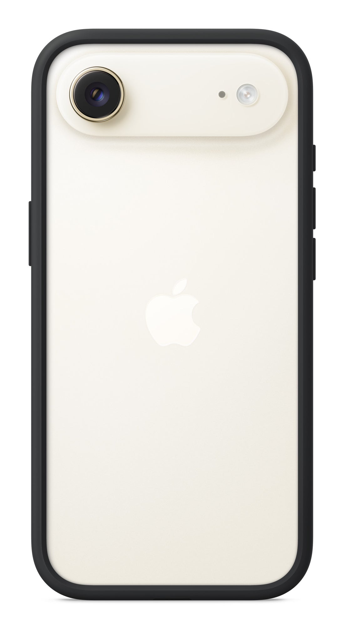 Apple Backcover – für Apple iPhone Air – schwarz – PC, mit Kartenfach, mit Kordel