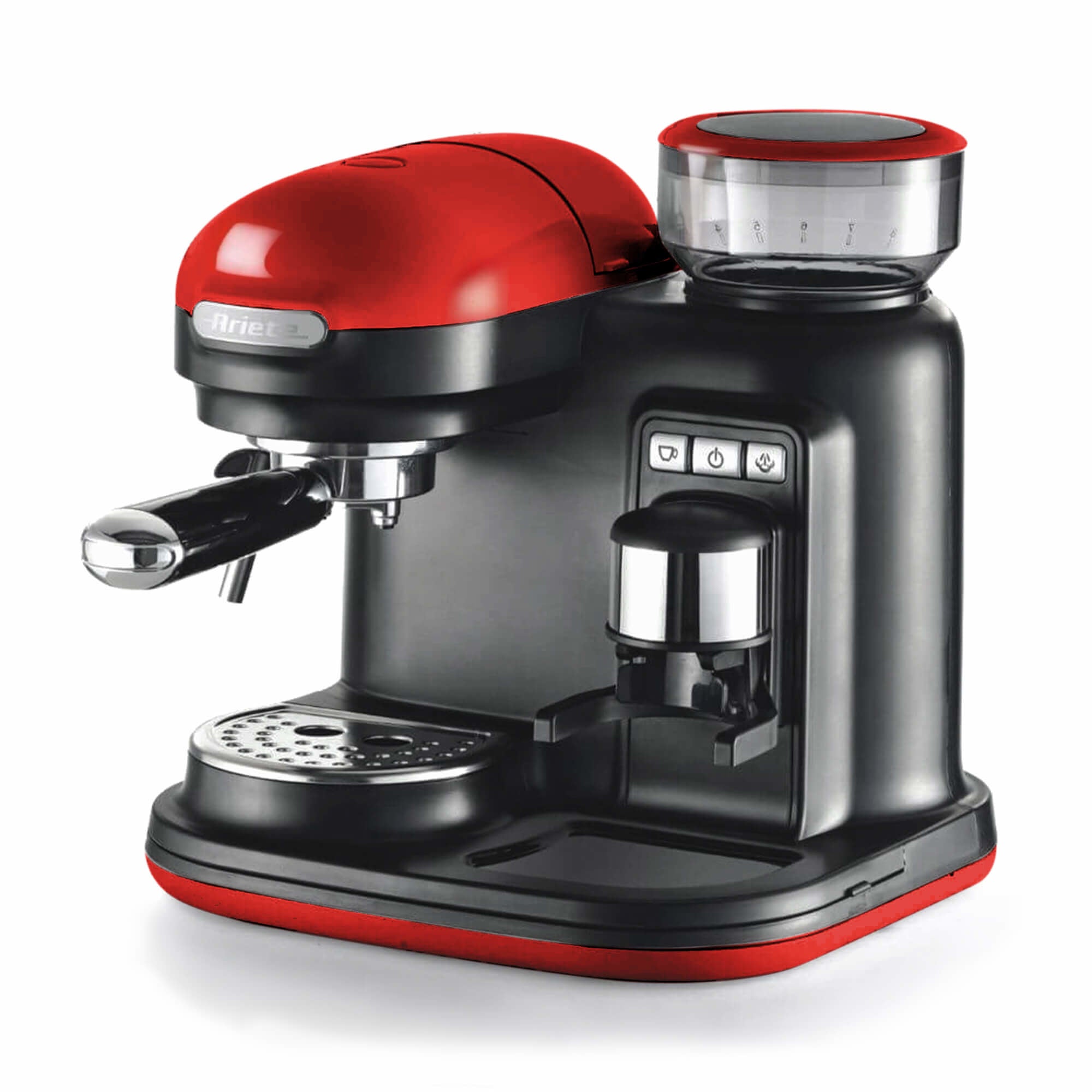 Ariete ARI-1318-MODERNA Kaffeevollautomat – 0,8 l, 15 bar, Milchschaumdüse, 30,5 × 30,5 × 30 cm