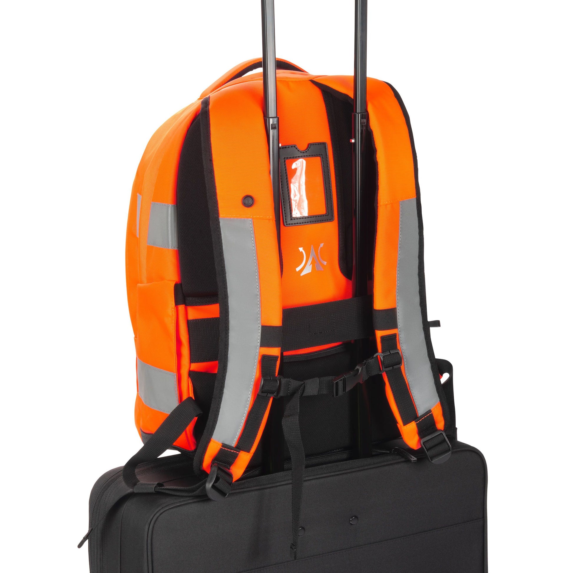 DICOTA Freizeit-Rucksack – 25 l, orange, Hi-Vis