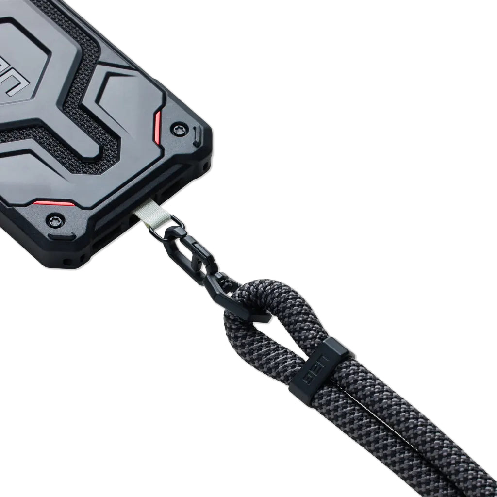 Urban Armor Gear UAG Civilian Crossbody Lanyard – Smartphone-Trageband – 160 mm – Graphit/Schwarz