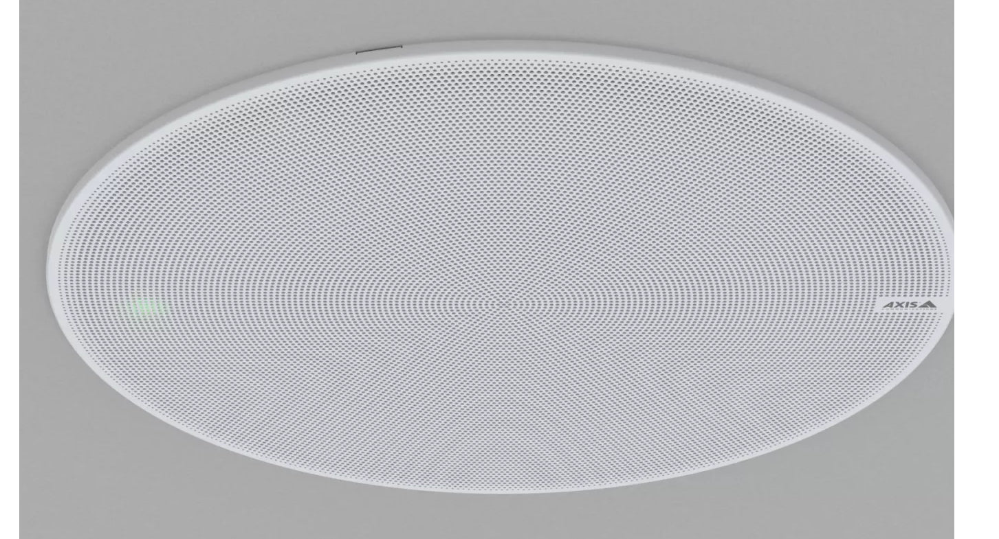 Axis C1210-E – Netzwerklautsprecher (PoE) – PoE 802.3af, 15,4 W, Deckeneinbau, Outdoor-fähig, Weiss