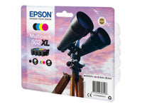 Epson Tintenpatronen-Multipack 502XL, CMYK, 4er-Pack – für Inkjetdrucker/Multifunktionsgeräte