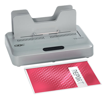 GBC ThermaBind T500 Thermobindegerät – Thermobindung, A4, bis 500 Blatt, Kühlständer