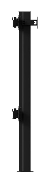 Hagor LED-SBW AVOCOR AVX1320 – Monitorhalterung, bis 135", höhenverstellbar, Kabelmanagement, schwarz