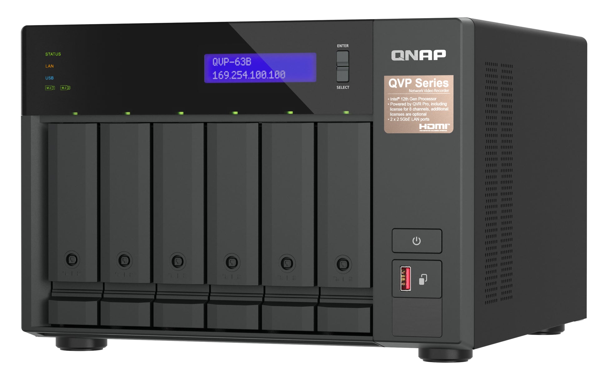 QNAP QVP-63B Allgemeines Speichergerät