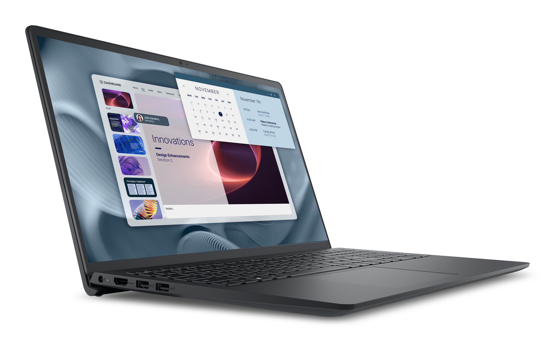 Dell Pro 15 Essential PV15250 – 15,6" FHD, i7-1355U, 16 GB, 512 GB SSD, Win 11 Pro