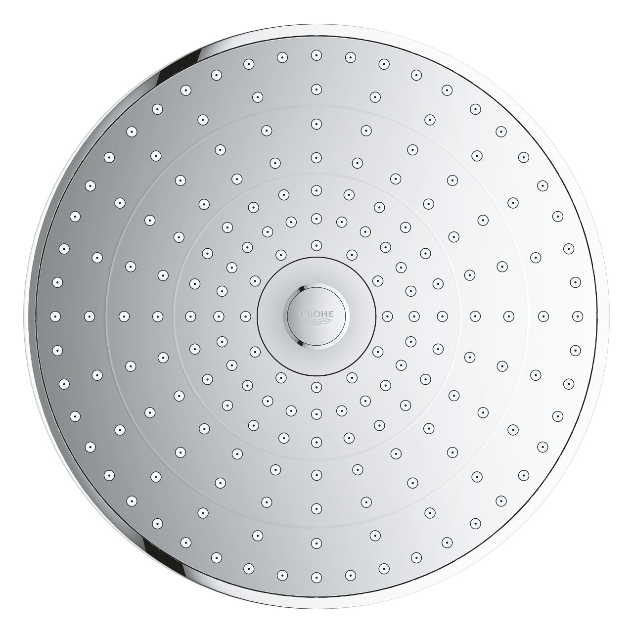 GROHE Euphoria 260 Kopfbrause – Messing, Chrom, 1/2"-Anschluss, 3 Strahlarten