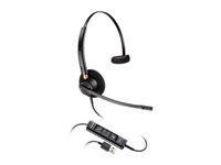 Poly EncorePro 515 Office-Headset – On-Ear, Mono, USB-A Kabel, Schwarz