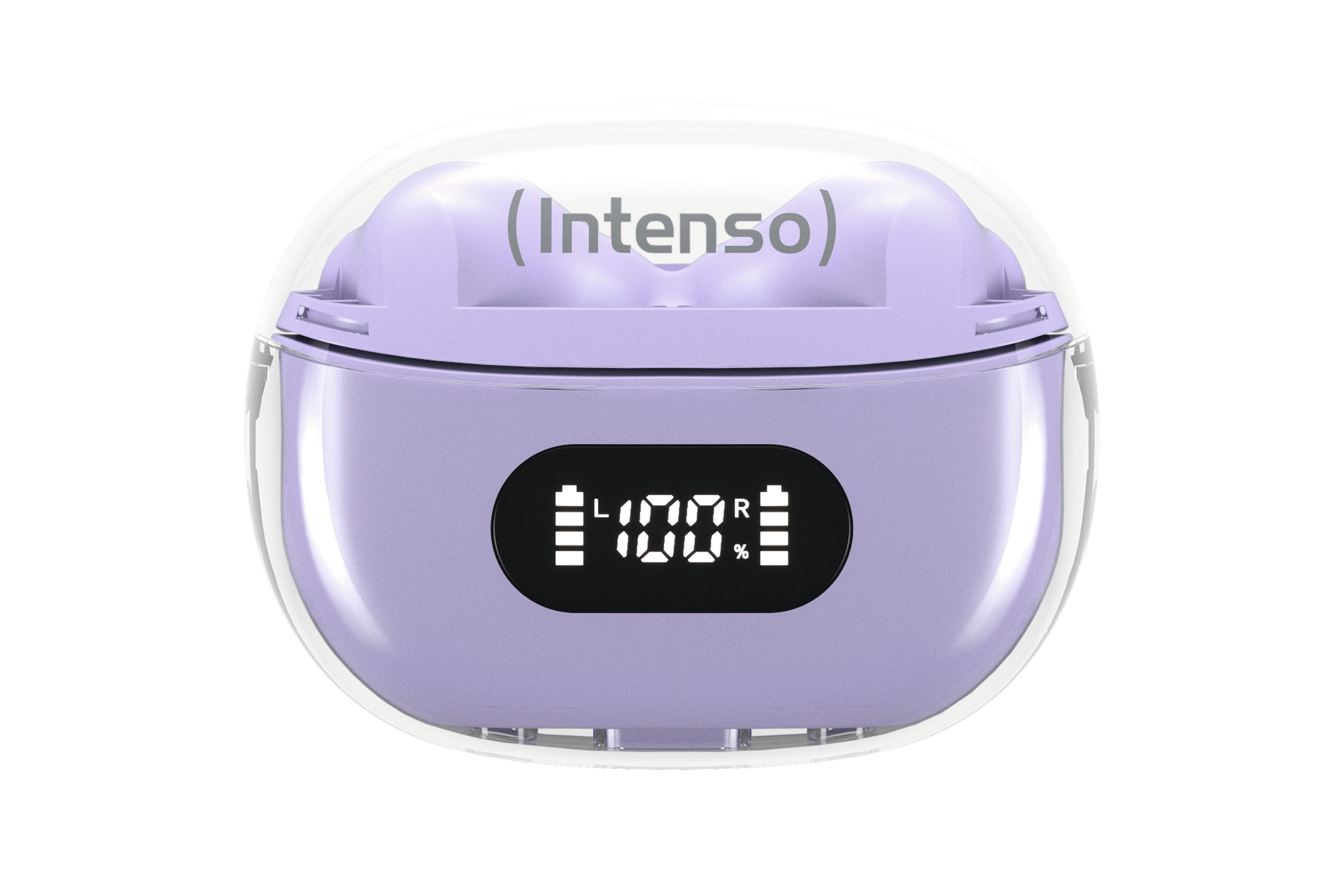 Intenso Buds Plus T313AE TWS In-Ear – ANC, mit Ladecase, Violett, BT 5.4