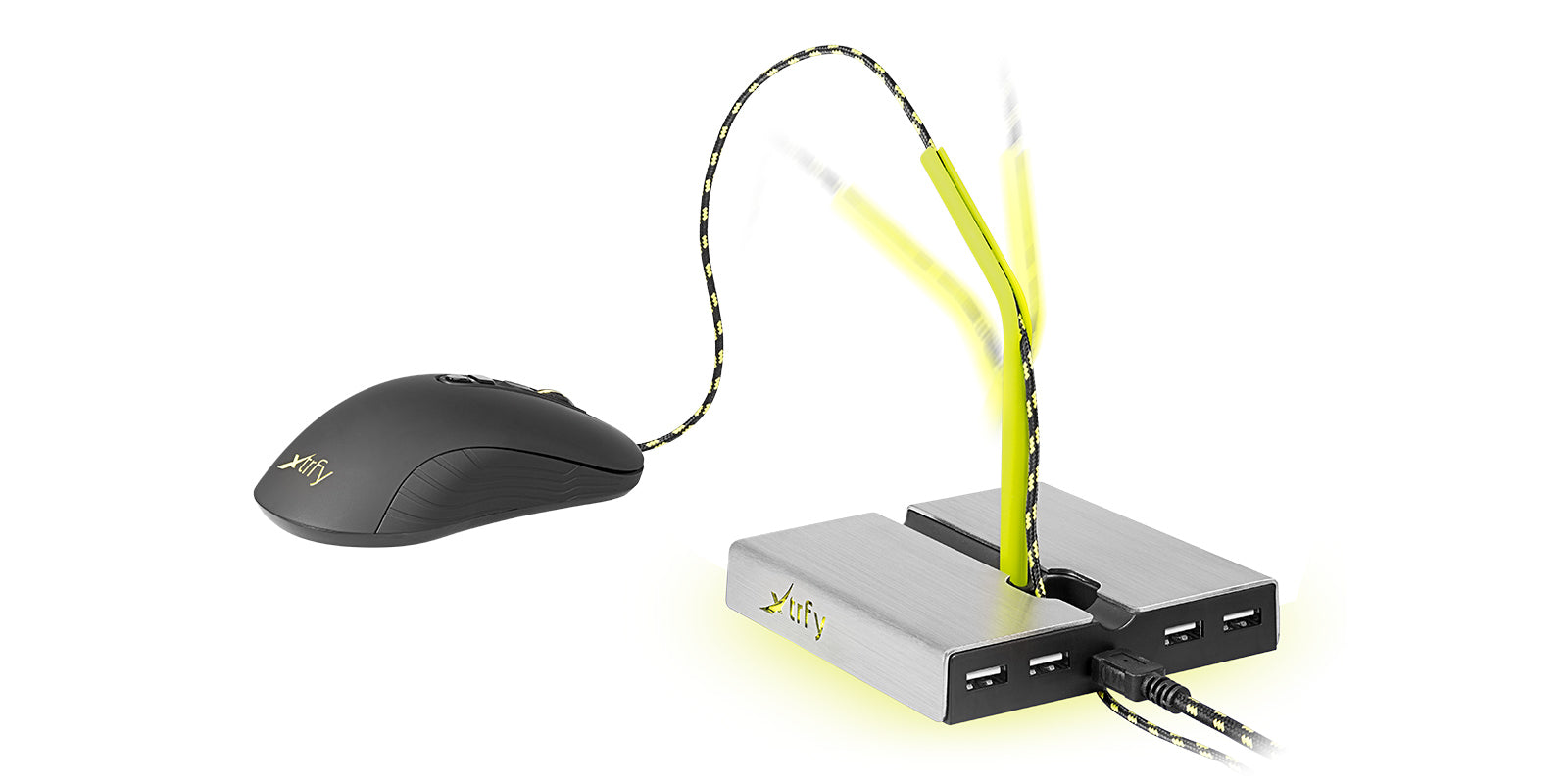 CHERRY XTRFY XG-B1-LED USB-Hub – USB-A