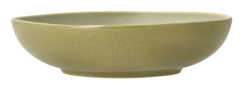 Villa Collection Pasta-Schüssel Shoku – Ø 23,0 cm, Steinzeug, Grün, spülmaschinenfest, mikrowellengeeignet