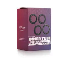 SoFlow Schlauch – spritzwasserfest – für SoFlow – 10" × 2" Ventil 45 mm – schwarz