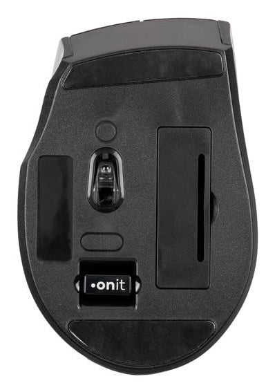 ONIT Tastatur-Maus-Set – 2,4 GHz USB-A (Empfänger) – QWERTZ (CH) – Schwarz
