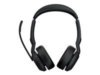 Jabra Evolve2 55 – Duo Headset – Bluetooth (Link380C, USB‑C) – für Microsoft Teams