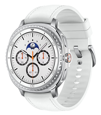 Samsung Galaxy Watch 8 Classic – Smartwatch – 46 mm, LTE, 5 ATM, Weiss