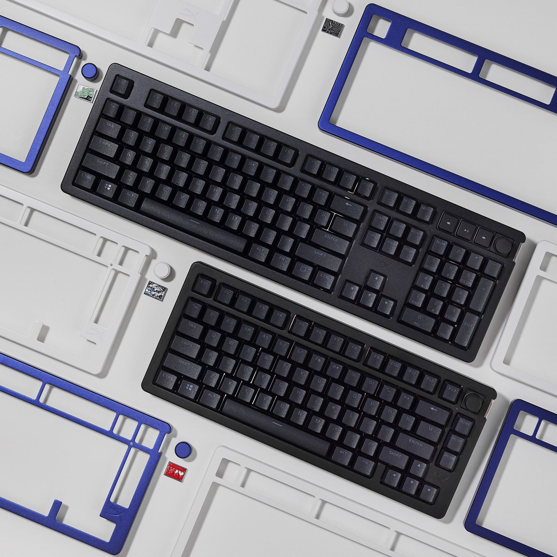 HyperX Alloy Rise 75 – Tastatur, kabelgebunden (USB-A), CH-Layout (DE-CH), 75%, mechanisch (HyperX Linear)