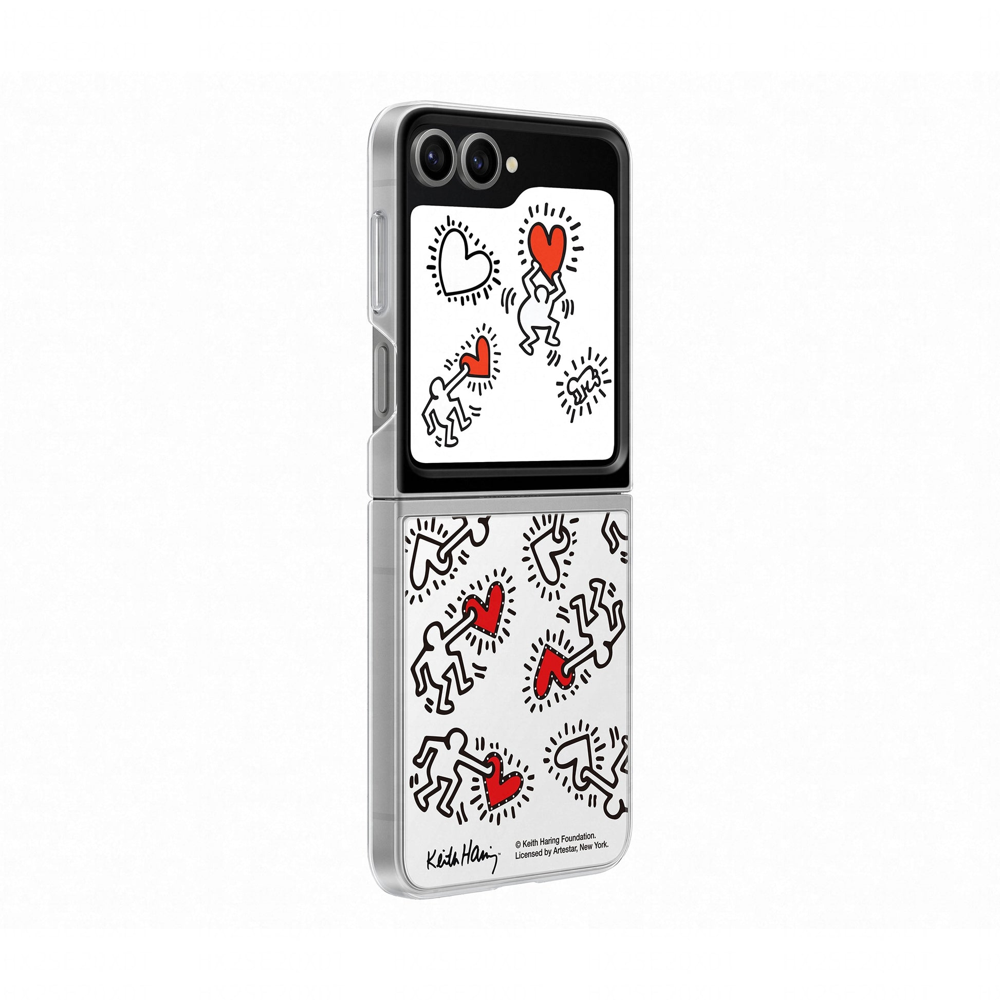 Samsung Backcover – für Samsung Galaxy Z Flip6 – weiss – TPU, stossfest, kratzresistent