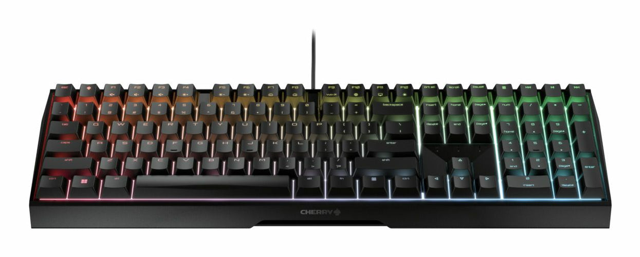 CHERRY MX Board 3.0S – Gaming-Tastatur – Mechanisch (Cherry MX Red) – USB-A kabelgebunden – Schwarz