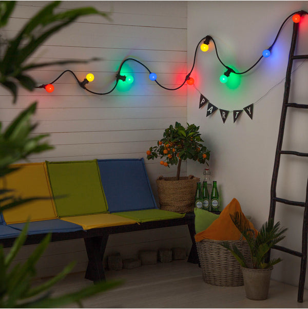Star Trading LED-Leuchtmittel E27 G45 – Grün, 15 lm, 1 W – IP20