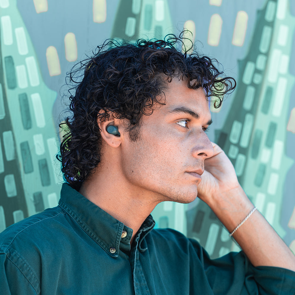 JLab JBuds Mini TWS In-Ear – ANC, mit Ladecase, Grau, BT 5.3