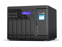 QNAP TS-855X-8G Allgemeines Speichergerät – SATA 6 Gbit/s, 6×3,5"/2,5" + 2×2,5" Einschübe