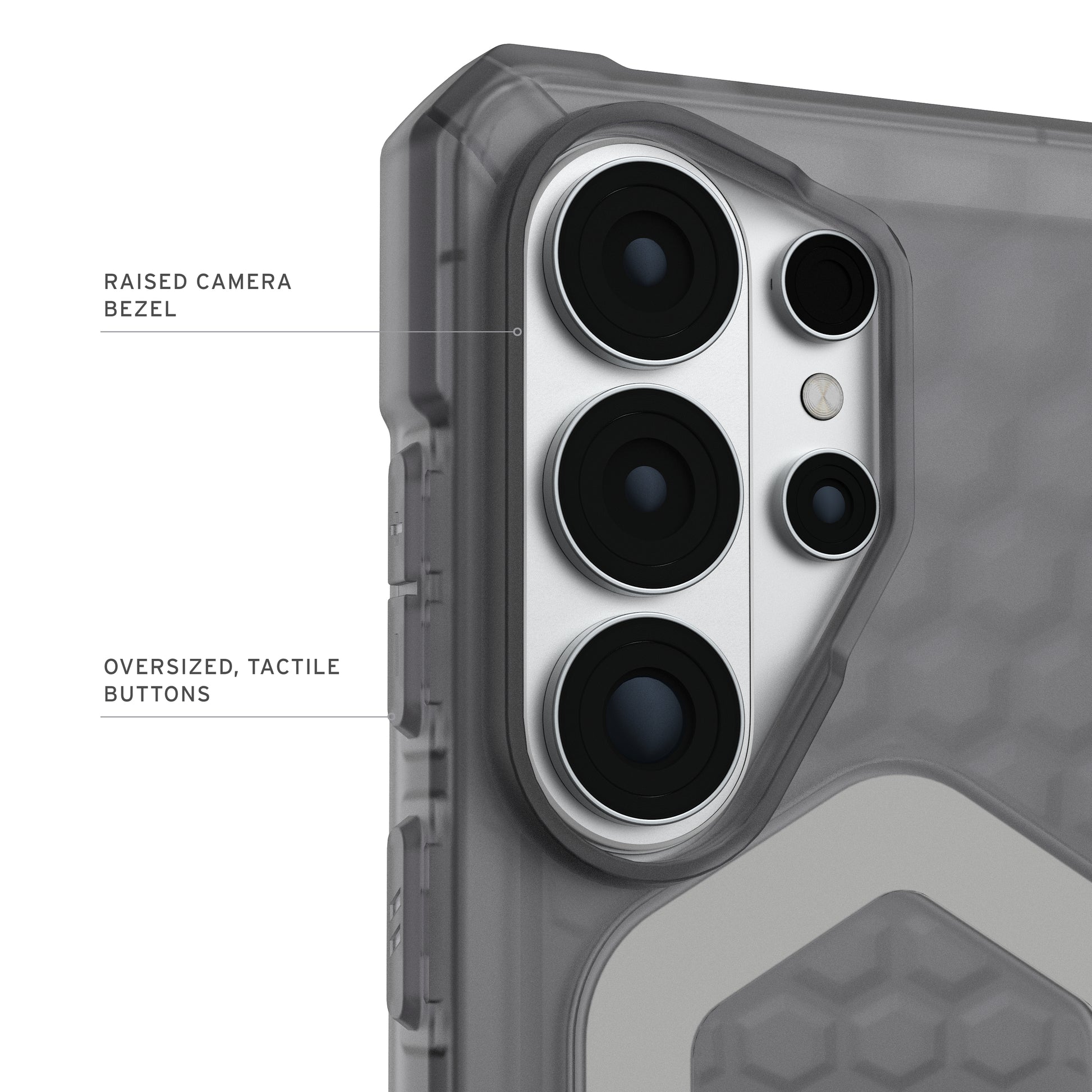 Urban Armor Gear UAG Essential Armor – Rückcover – für Samsung Galaxy S26 Ultra – MagSafe, PC, Hellgrau, stossfest